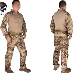 Emerson Uniforme táctico BDU US Highlander camisa y pantalón