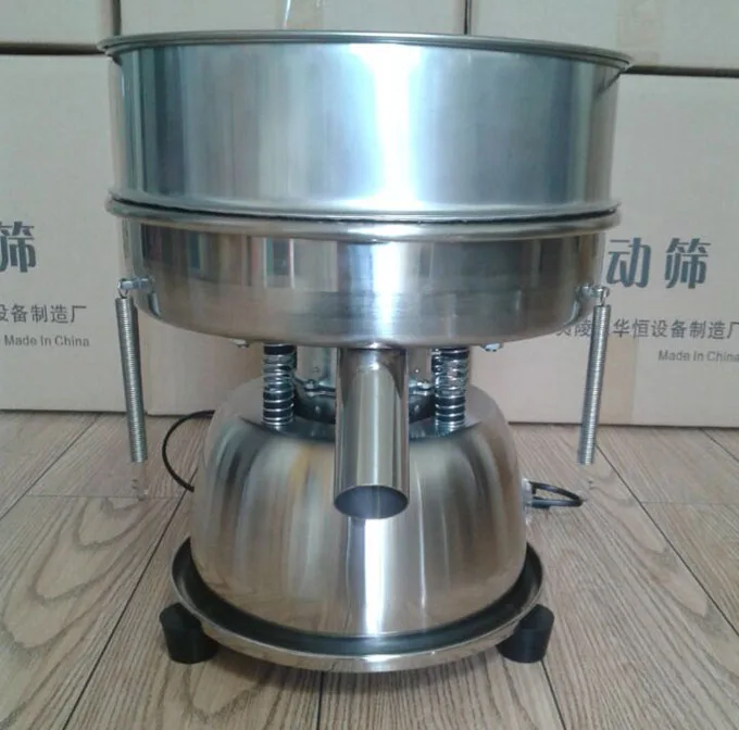 Professional Round Stainless Steel Flour Sieve for Food Industrial Stainless Steel Automatic Vibrating Sieve Machine