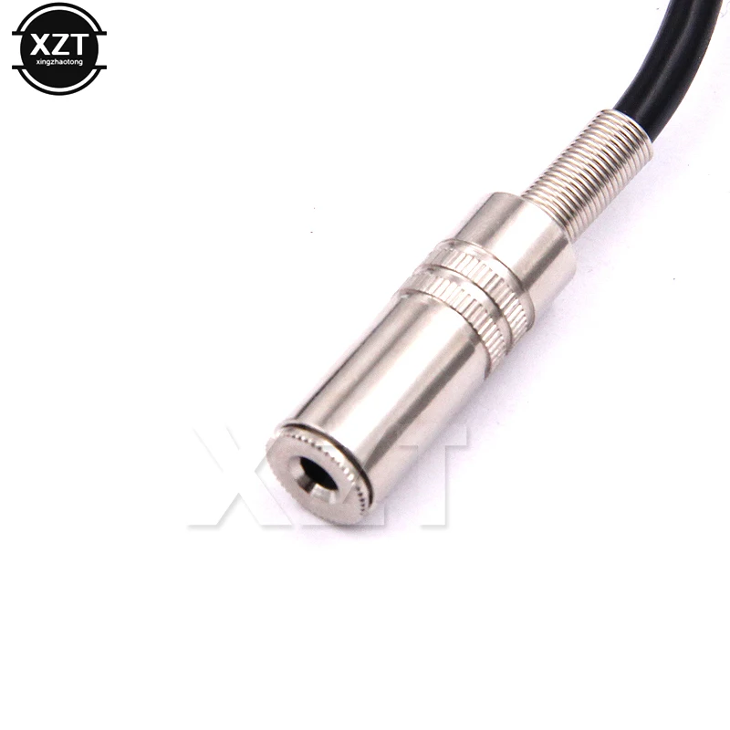 1 sztuk niebieski 3.5 XLR Audio kabel 3.5mm kobieta XLR męski linia Audio 3P XLR CANNON 3pin AUX giętki przewód przewód konwerter