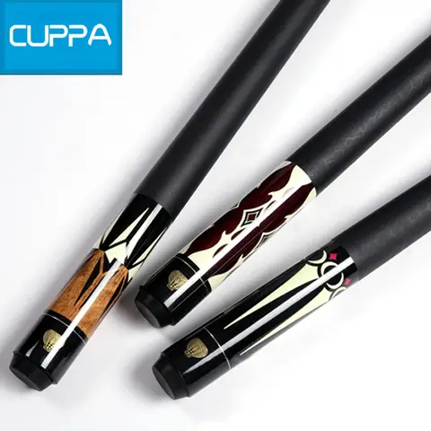 Cuppa 1/2 당구 큐 스틱, 3 가지 색상, 중국 팁, 고품질, 11.5mm, 13mm, 10.5mm