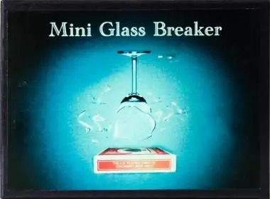 Mini Glass Breaker Magic Tricks Magician Glass Breaking Magia Device Stage Illusions Accessories Gimmick Props Magician Toys