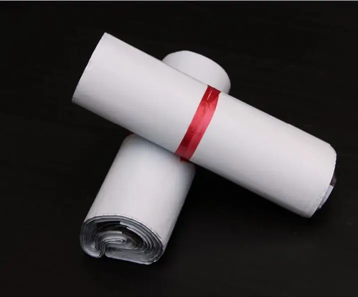 

28*42cm White Poly Mailer Envelopes Shipping Bag Plastic Mailing Bags Polybag Poly mailer 200pcs/lot Free shipping