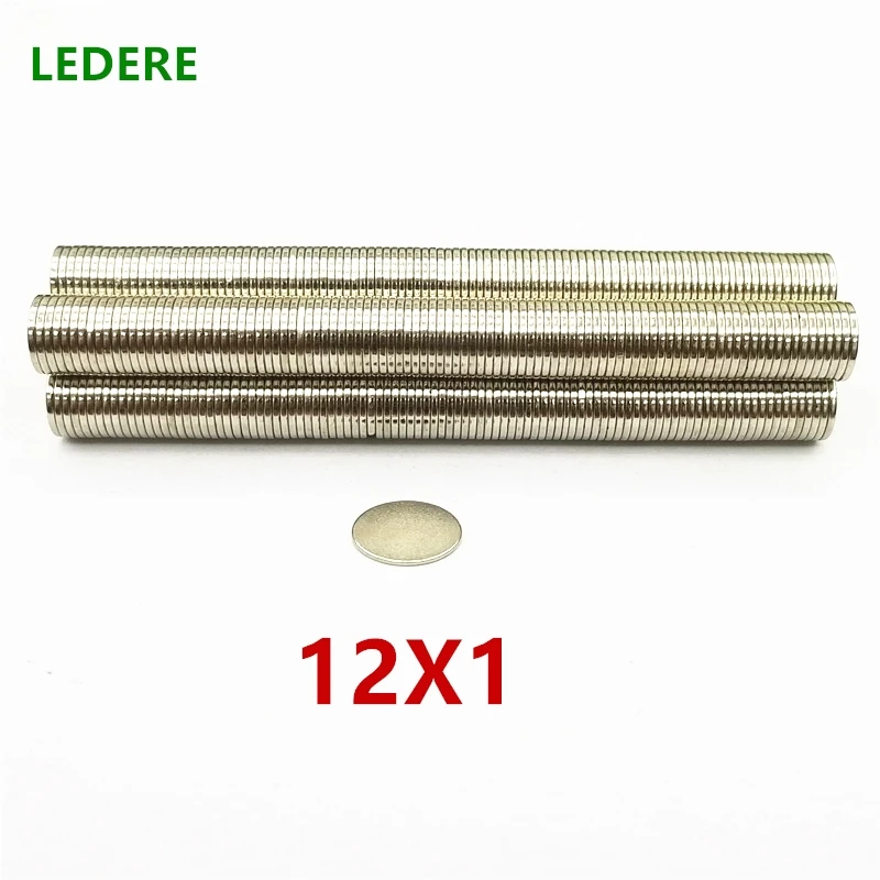 500PCS 12x1mm Strong Round Magnets Dia 12x1 Neodymium Magnet Rare Earth Magnet 12*1mm   12x1 mm 12*1