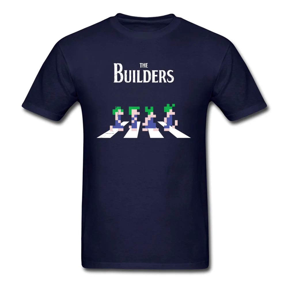 Cheap Funny T Shirts Mens The Builders Lemming Road T Shirt Photo Full Cotton Leisure Tops T-Shirt For Men Slim Fit T-Shirt