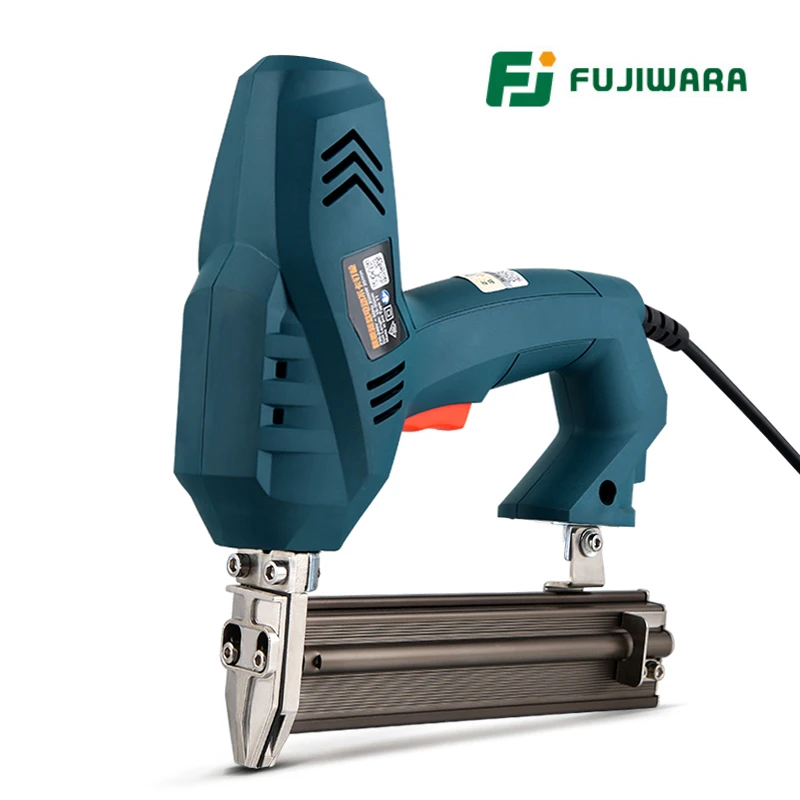 FUJIWARA Electric Nail Gun 1-use/2-use Nail Stapler F30 Straight Nail Gun Woodworking Tools Nail Ejection Device