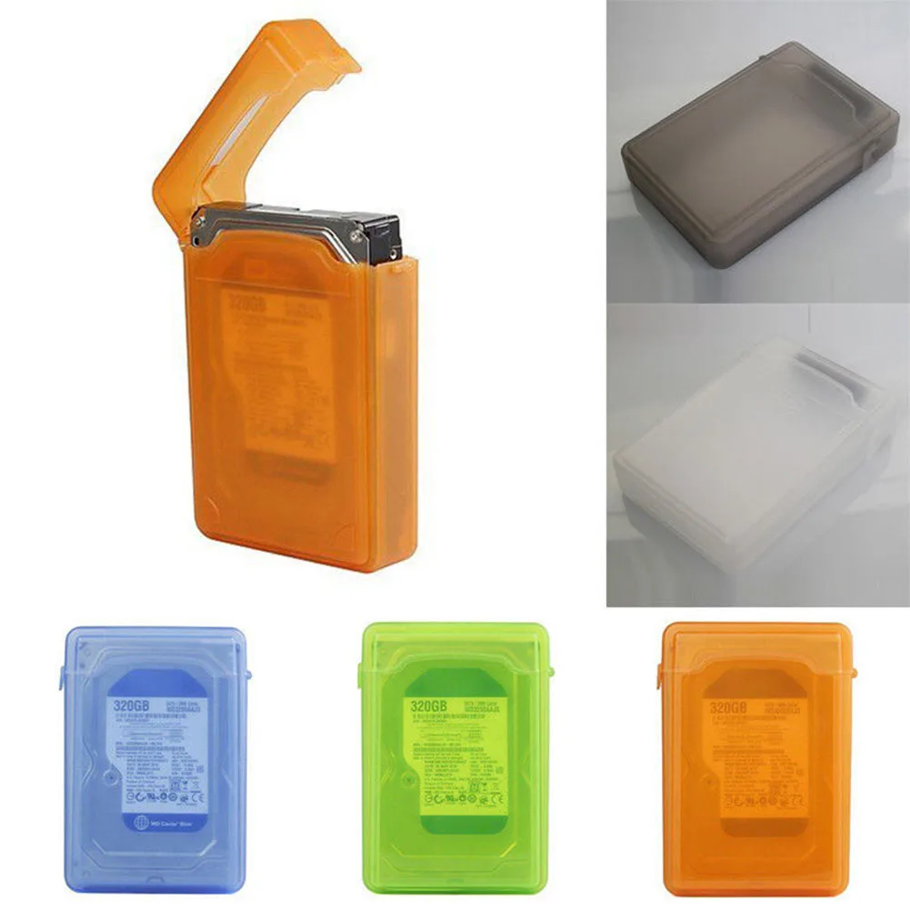 Wholesale 3.5 Inch Dustproof Protection Box for SATA IDE HDD Hard Disk Drive Storage Case