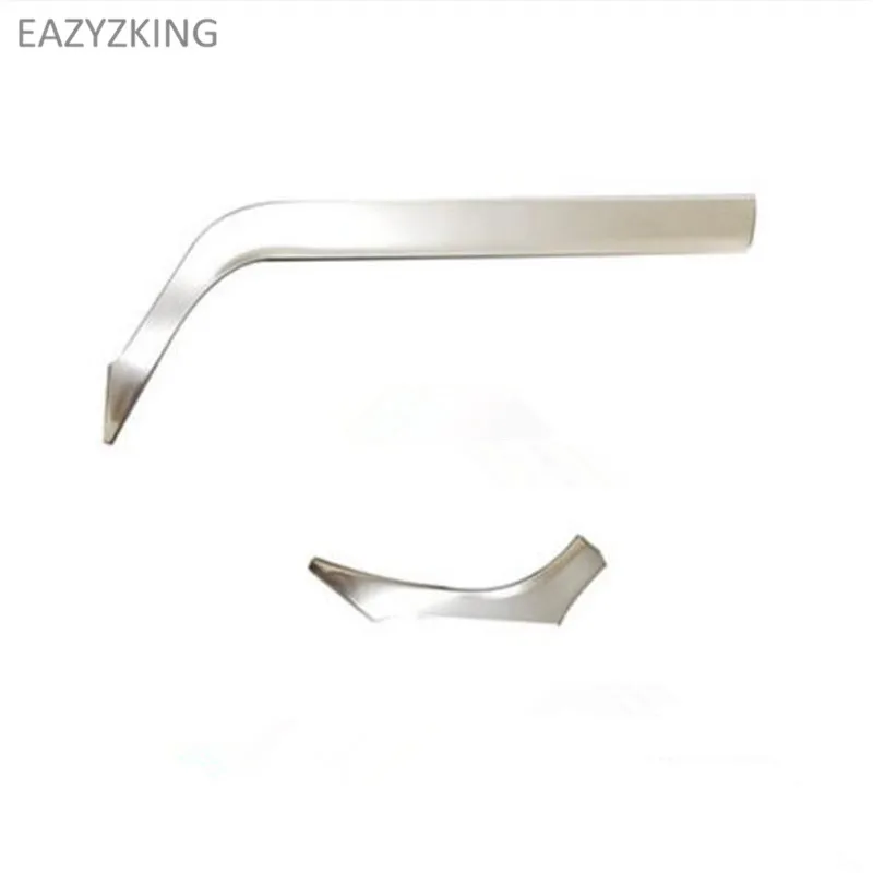 EAZYZKING Car styling Stainless Steel Glove box Trim sticker case For KIA K2 Rio 2011-2016 Auto Accessories free shipping