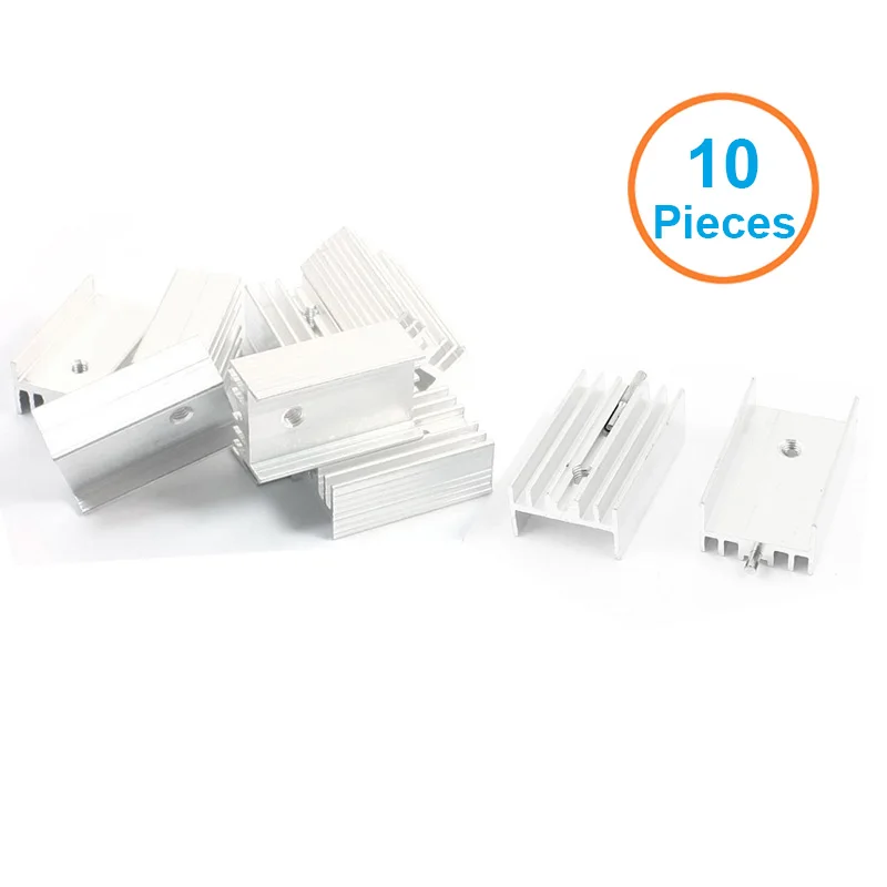 SEPA PB50 50 10 169 AL Dissipatore Di Calore (L X L X A) 50 X 50 X 10 Mm - Foto 2