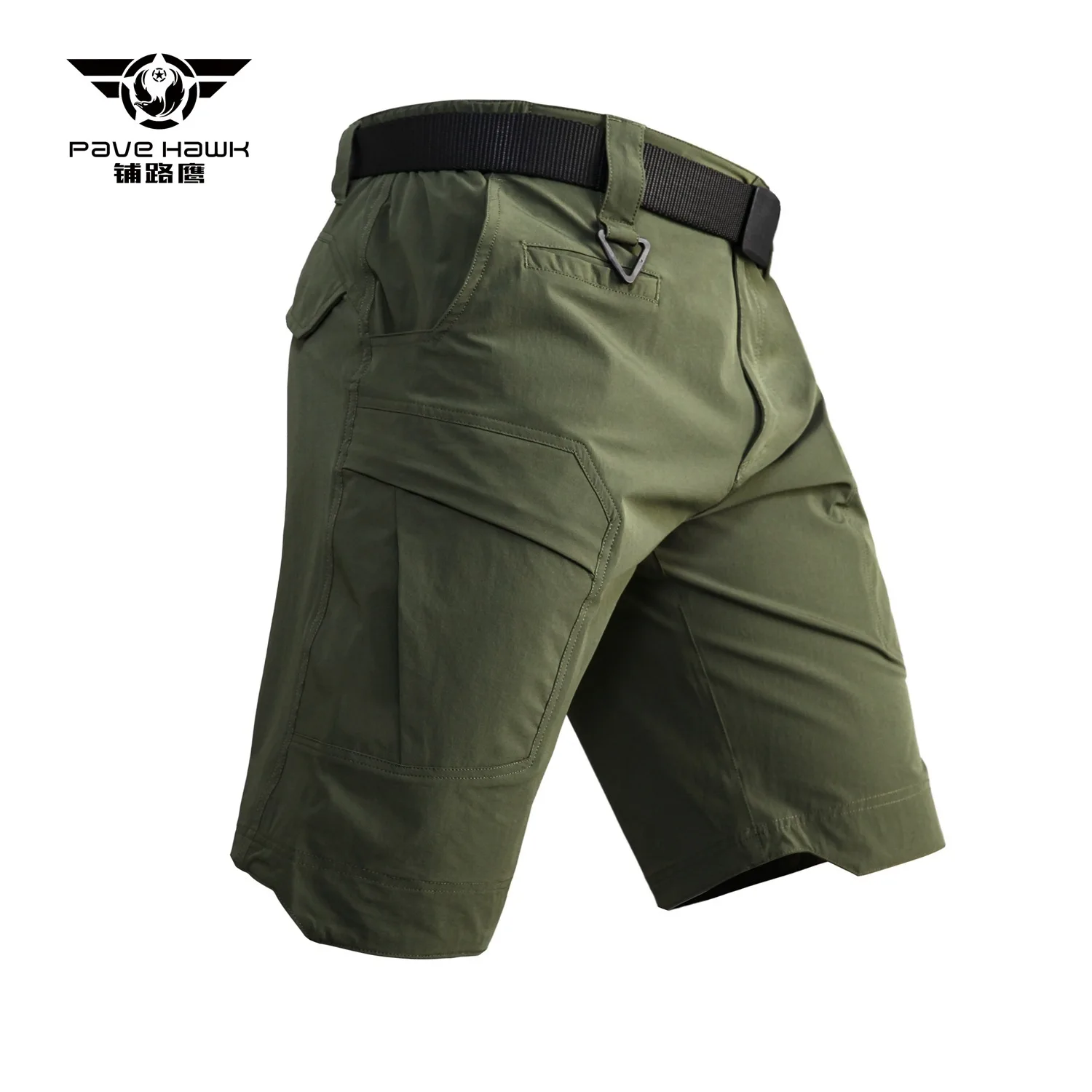 Imagem -03 - Quick Dry Cidade Tático Shorts de Carga Multi-bolso Equitação Calças Curtas Ventilador do Exército Treinamento Militar Escalada Esportes ao ar Livre