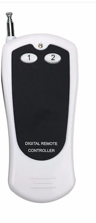 DC 12 V 24 V 36 V 48 V 8A 2CH RF Wireless Remote Control 1 * Ricevitore & 3 * trasmettitore 100 m