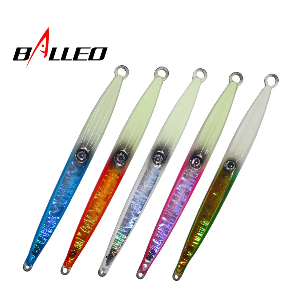 Balleo 40g 60g 80g 100g 200g 300g 400g 500g 720g Deep sea Squid Metal Jigbait Jig Lure Spoon Bass Hook baits