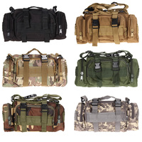 3L Outdoor Tactical Waist Bag Waterproof Nylon Camping Hiking Backpack Pouch Hand Bag mochila bolsa