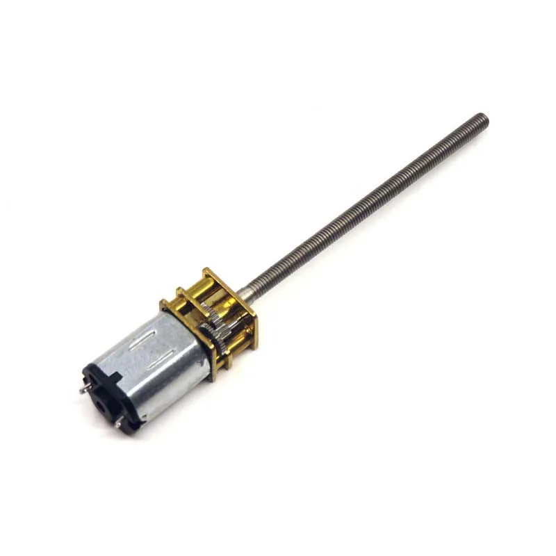DC 3/6/12V Metal Gear Motor 15-600RPM N20 Electric Micro Speed Reduction Gear Motor for Car Robot Model Mini Metal Gear Motor M3