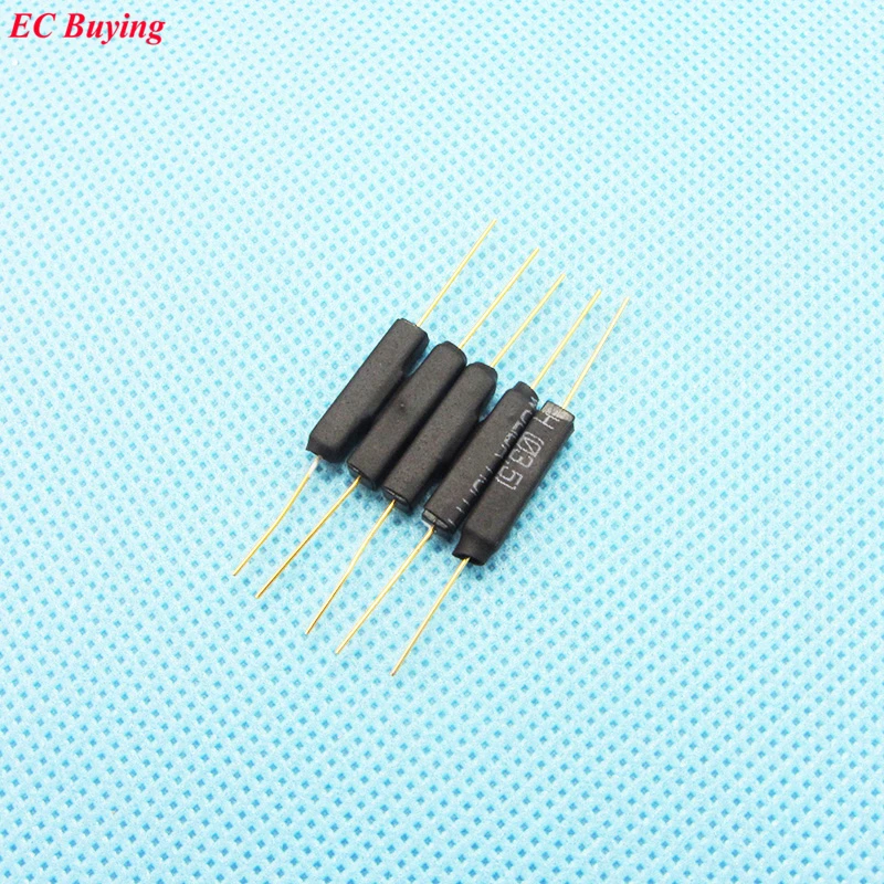50pcs/1pc GPS-14B 2*14 Reed Switch Switch NC Normally Closed 2x14 Plastic Type Anti-Vibration Damage Magnetic
