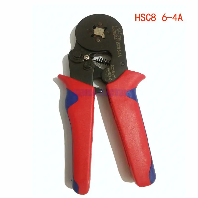 HSC8 6-4A Mini-type Self-adjustable Copper Tube Terminal Crimping Tool Capacity 0.25-6mm2  23-10AWG