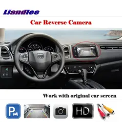 For Honda HR-V XR-V Vezel 2014 2015 2016 2017 2018 Car Back Camera Rearview Parking CAM Work With Factory Screen