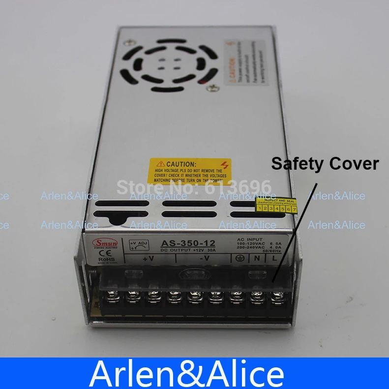 350 ワット 12 v 30A 小音量シングル出力スイッチング電源 ac に dc 3D プリント cpam 送料無料