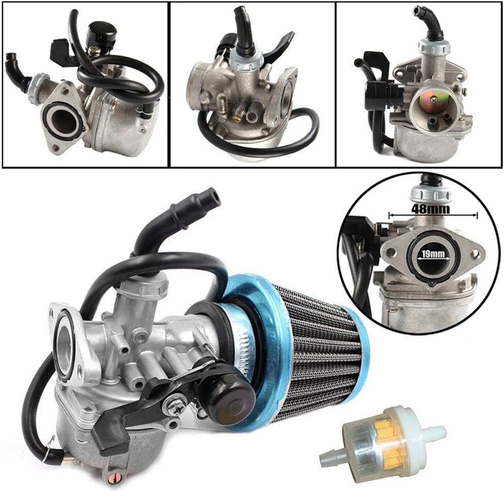 

48mm Carburetor Kit Fit For Chinese 50,70,90,100,110 And 125cc ATVs Dirt Bikes