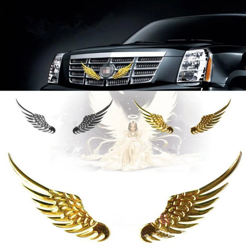 

1 Pair Wings Sticker For BMW E46 E39 E38 E90 E60 E36 F30 F30 E34 F10 F20 E92 E38 E91 E53 E70 X5 X3 X6 M M3 M5 X1 X2 car styling