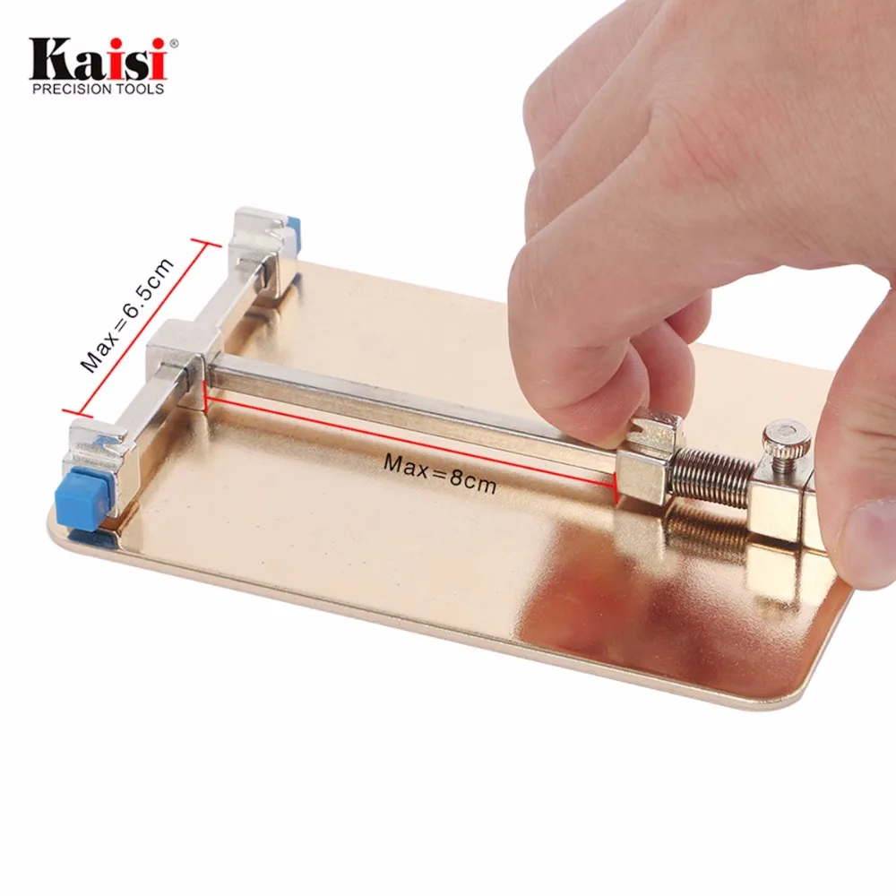 Kaisi Universal Metal Printplaat Houder Jig Armatuur Werk Station Repair Tool Mobiele Telefoon MP3 Fit Voor Iphone/Pda