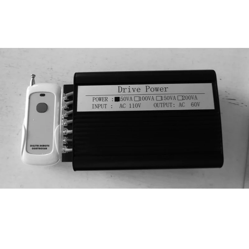 Samrt PDLC Film Power supply+ Controller 50w 220v to 60v Control