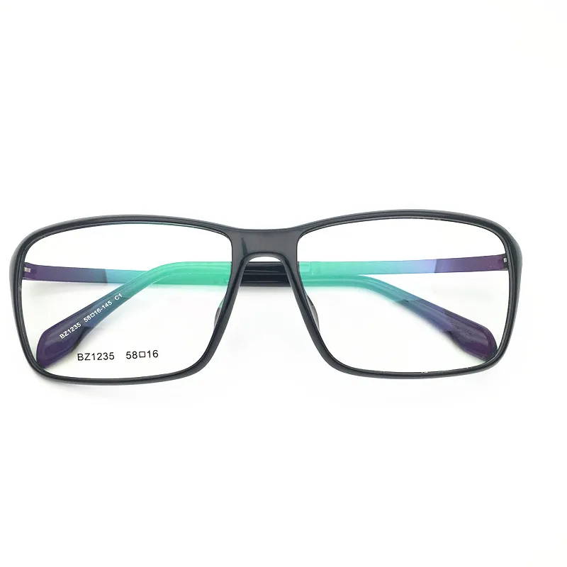 

Мужские очки с титановым покрытием Be светильник, оправа для очков большого размера L, TR90, 1235