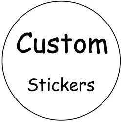 100PCS 3cm or 5cm custom sticker and Customized LOGO/Wedding stickers/Design Your Own Stickers/Personalized stickers