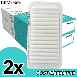 2pcs Car Air Filter 17801-0D011 SU003-00319-00 For Toyota NOAH VOXY ALLION I 2001 - 2007 2.0 For WISH MPV 2003 - 2009 1.8 Hi