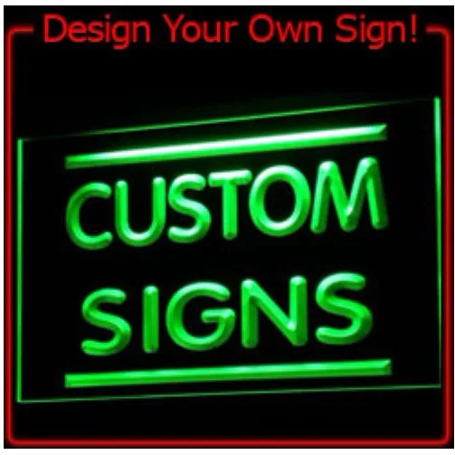 8 Colors 4 Different Sizes Design Your Own LED Neon Sign Custom Neon Sign LED Signs Edge Bar Dropshipping