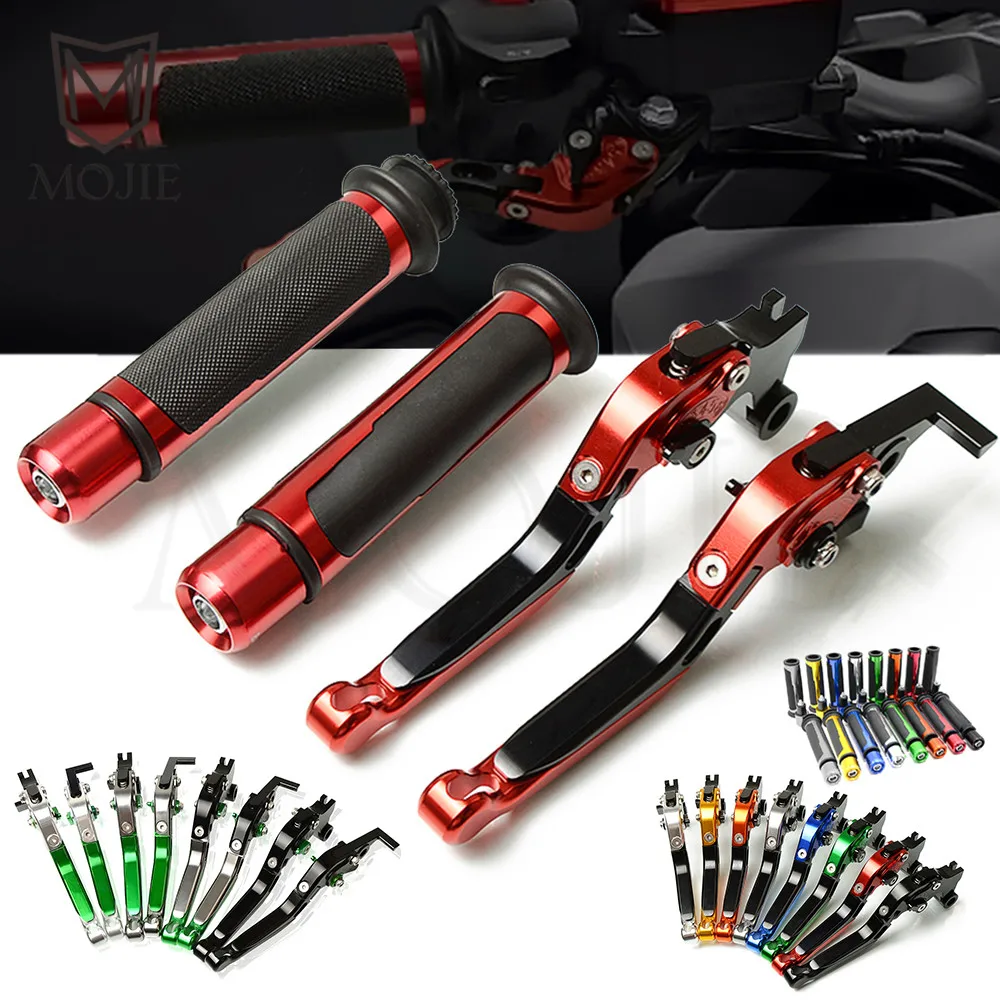 

Motorcycle Brake Clutch Lever Grips CNC Adjustable Folding Brake Clutch Levers Hand Grip For Kawasaki Z750 Z 750 2007-2012 2011