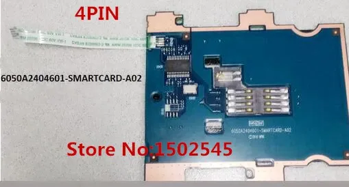 

Free Shipping Original Laptop Card Reader for HP 8460P 8460W 8470P 8470W Card Reader Board with cable 6050A2404601 4PIN