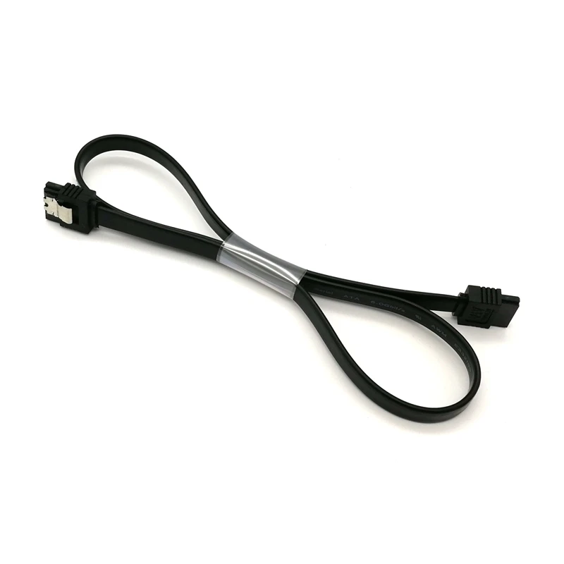 Angitu sata 7pinデータケーブル、シリアルhdd、ハードディスク、ロックラッチ付きストレートsata iii、180度、6gbit