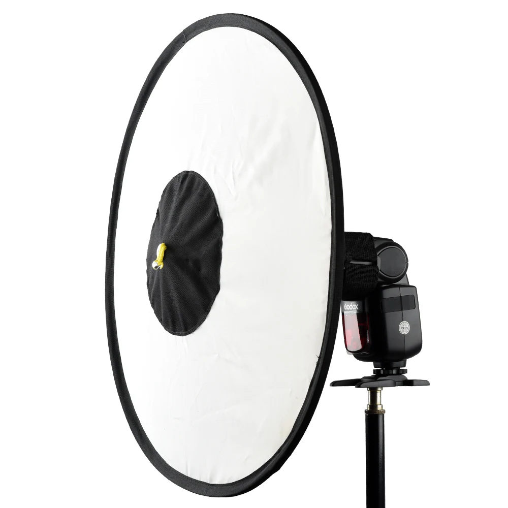 Godox Flash Softbox RS18 Portable Foldable Circular Soft Flash Diffuser For Canon Nikon sony GODOX Pixel VILTROX Pentax Flashs