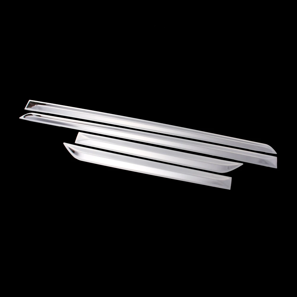 Car Door Side Garnish Molding Trim for Toyota HIGHLANDER 2015 Chrome Stainless Steel Car Styling Accessories