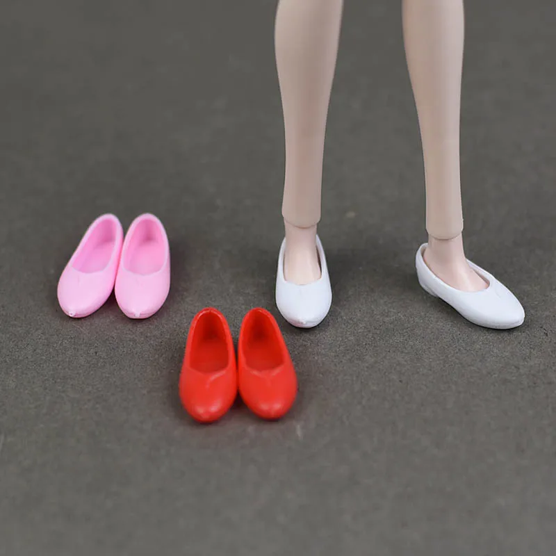 Flat Shoes For Blythe Dolls Blyth 1/6 Flat Doll Casual Shoes For Licca Doll Mini Shoes For Momoko 1/6 BJD Doll Accessories