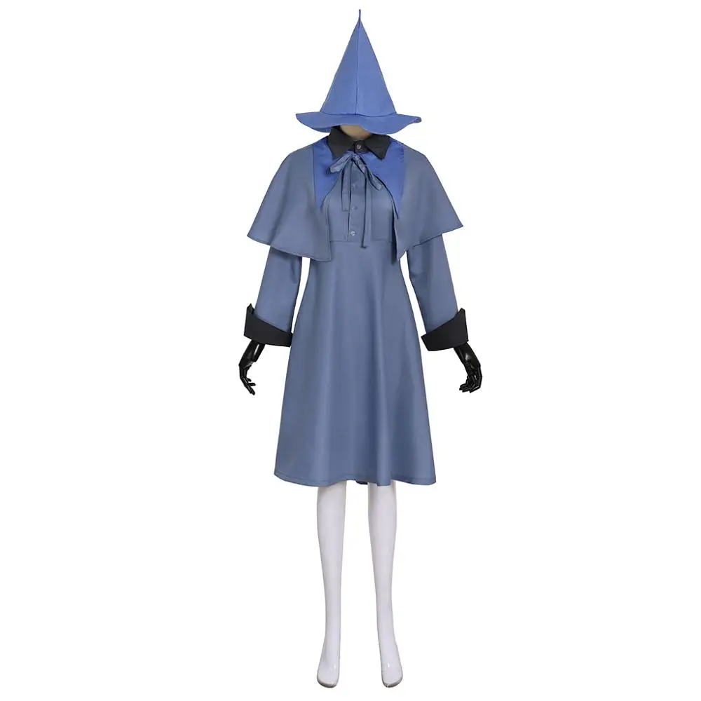 

Cosplaydiy Little Witch Academia KagariAtsuko Cosplay Dress Sucy Manbavaran Dress Medieval Dress With Hat Free Shipping L320