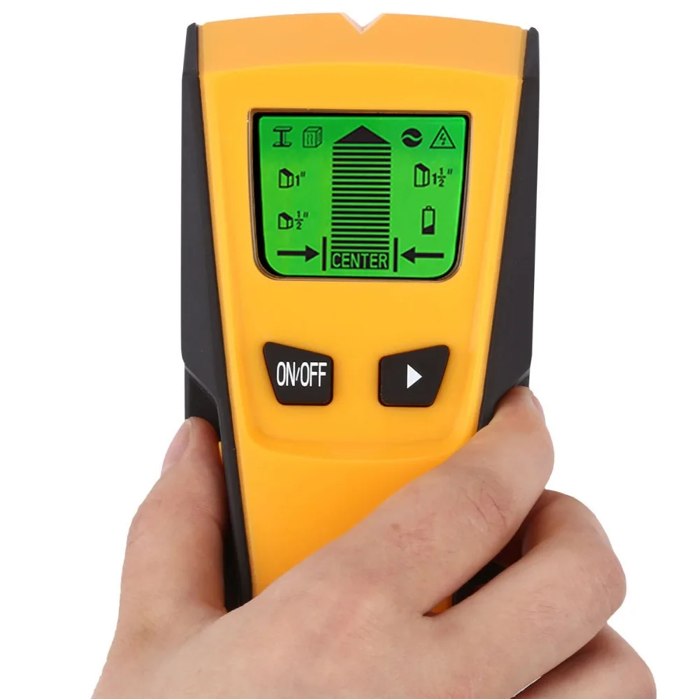 TH210 Waysear 3 In1 Metal Detectors Stud Center Finder and AC live Wire Wall Scanner Electric Box Finder