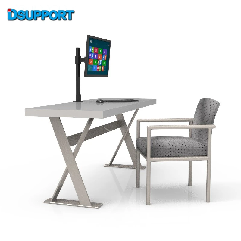 حامل شاشة LC250/40/60 دوار كامل ، حامل سطح المكتب لتلفزيون LCD من 19 إلى 24 بوصة ، طاولة رفع