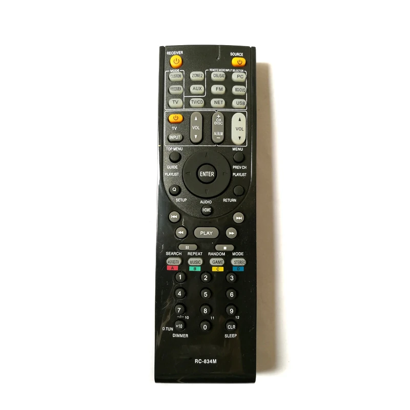 

(2PCS/lot) New For ONKYO RC-834M Audio/Video Receiver Remote Control RC-799M HT-R391 HT-R558 HT-R590 HT-R591 HT-S5500