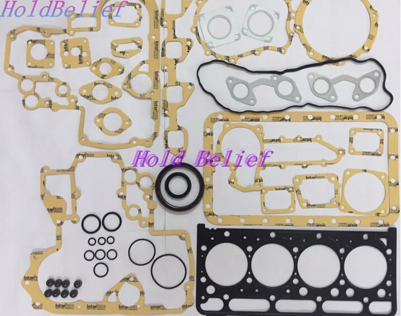 Full Gasket Kit Include Head Gasket 19077-03310 16221-73270 For Kutoba V2203-DI V2203-KB V2203-B