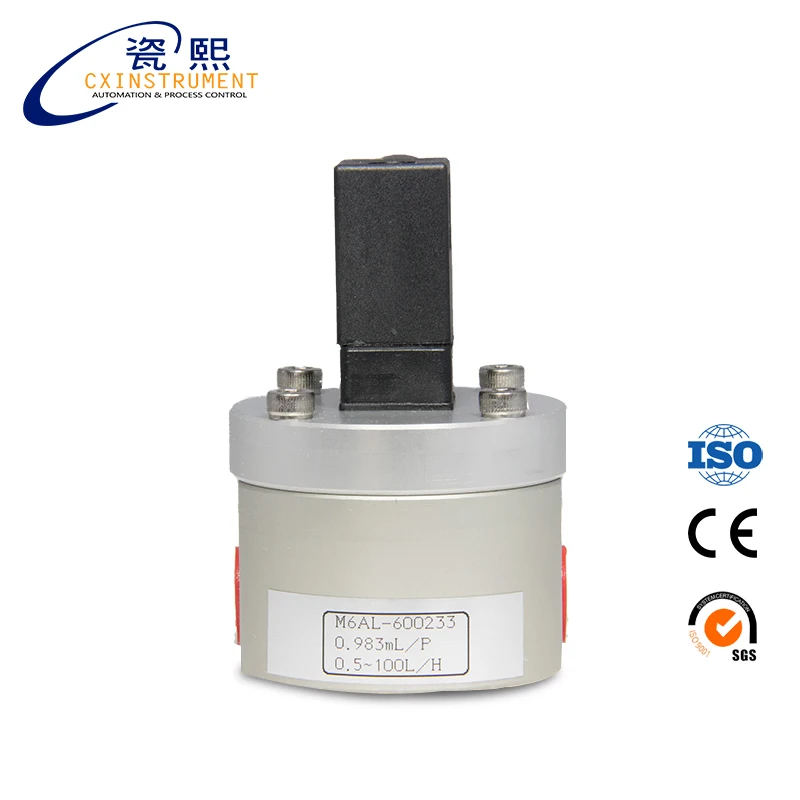 6~600 L/h flow range 4~26 VDC Power supply thread connection water counter meter