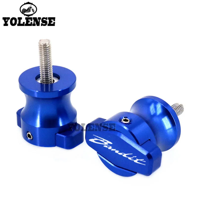 Motorcycle CNC Frame Stands 8MM Screws sliders Swingarm Spools Slider For BANDIT GSF 1250S 1250 1200 250 400 650 GSX650F