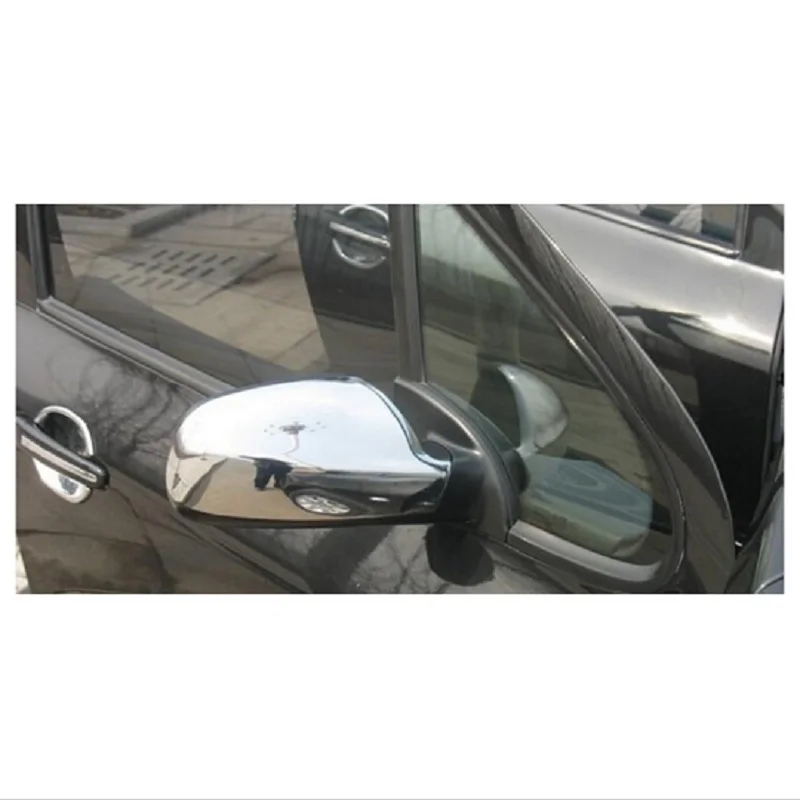 FIT FOR PEUGEOT 307 2004 To 2012 CC SW 407 DOOR SIDE WING MIRROR CHROME COVER REAR VIEW CAP ACCESSORIES 2pcs/set