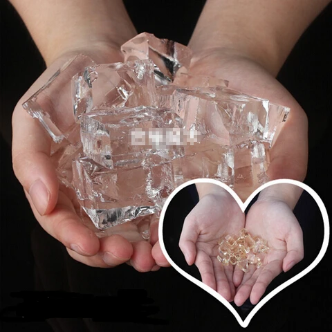 15 Bag Close-up Magic Funny Toy Magic Trick Water Becomes Ice Prop Ice Water Magic Stage Magic  Professional Magicians YH172