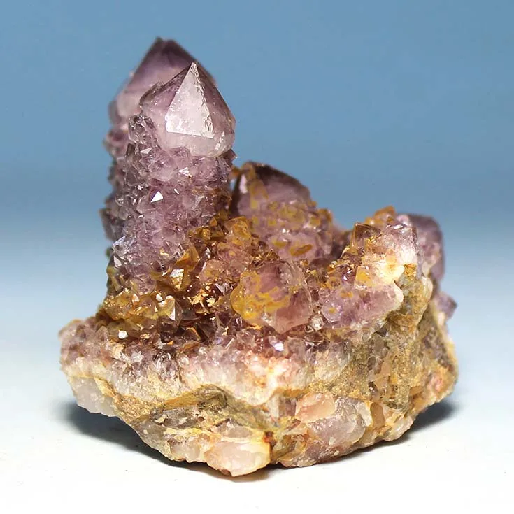 African imports of foreign natural cactus amethyst crystal amethyst teaching quality mineral specimens Kistler