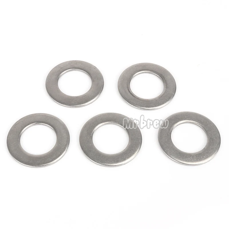 5 pcs/lot Stainless Steel 304 Flat Washer 7/8