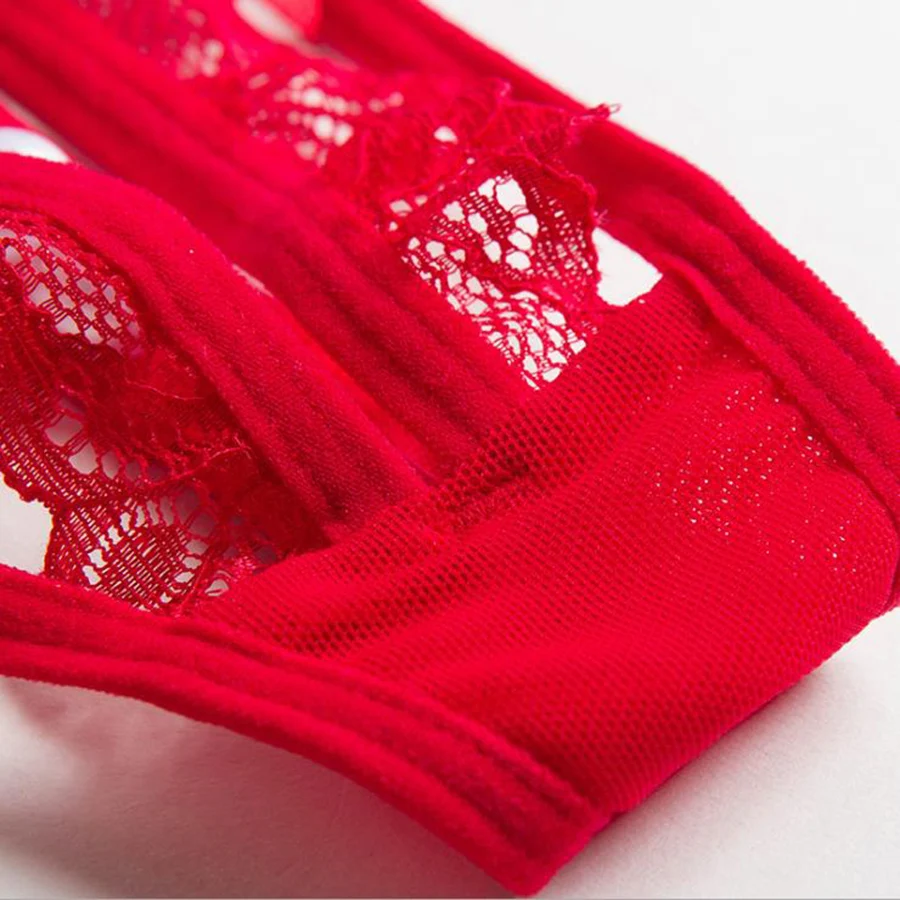 Lynmiss Women\'s Panties Underwear For Sexy Pearl Lingerie Women Lace Panties Erotic Underwear Briefs Sexy Apparel Erotic