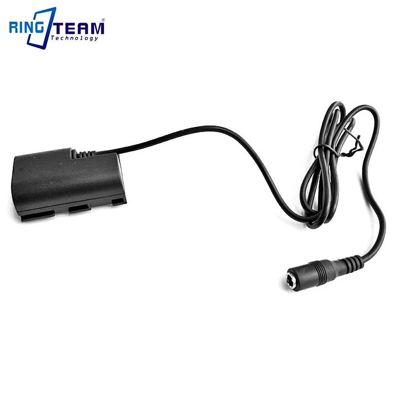 LP-E6 Dummy Battery DC Coupler ACK-E6 DR-E6 DRE6 Power Connector for Canon EOS 5D Mark II III 5D2 5D3 6D 7D 7D2 60D SLR Camera