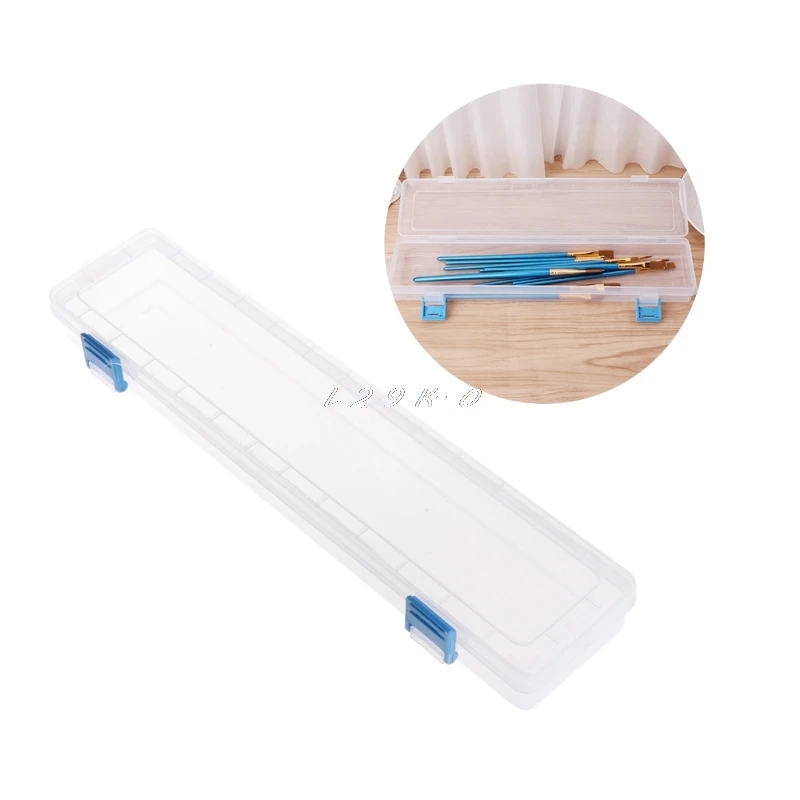 Brush Painting Pencils Storage Box Watercolor Pen Container Drawing Tools Bin