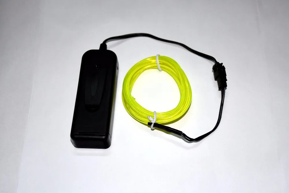 2m/3m/5m Neon Light Dance Party Decor Light Neon LED lamp Flexible EL Wire Rope Tube Waterproof LED String With Controller